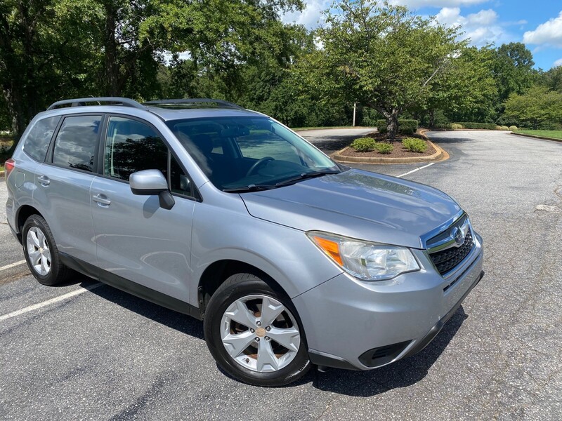 Used 2015 SUBARU FORESTER 4DR CVT 2.5I PREMIUM PZEV in GREENVILLE, SOUTH CAROLINA