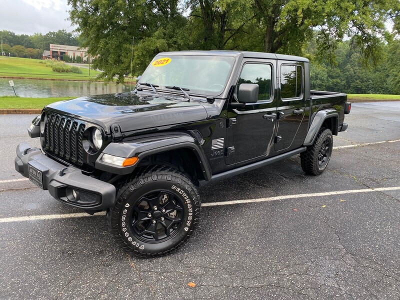 Used 2021 JEEP GLADIATOR WILLYS 4X4 in GREENVILLE, SOUTH CAROLINA
