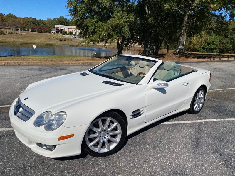 Used 2007 MERCEDES-BENZ SL-CLASS 2DR ROADSTER 5.5L V8 in GREENVILLE, SOUTH CAROLINA