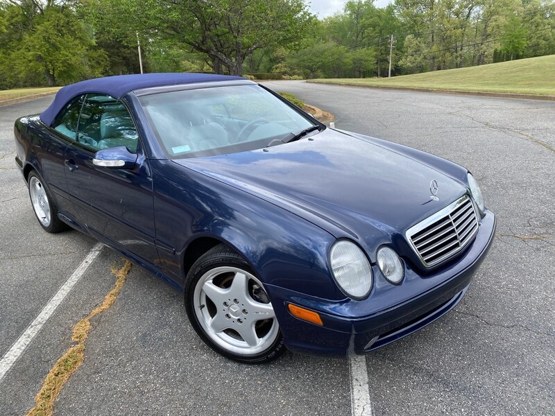 Used 2000 MERCEDES-BENZ CLK 2DR CABRIOLET 4.3L in GREENVILLE, SOUTH CAROLINA