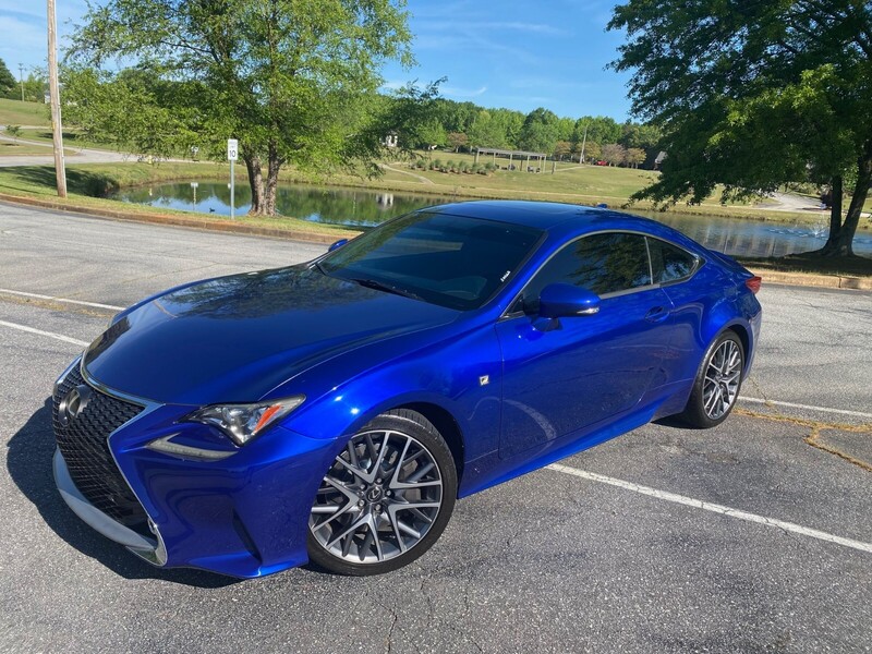 Used 2015 LEXUS RC 350 2DR CPE RWD in GREENVILLE, SOUTH CAROLINA