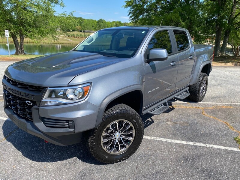 Used 2022 CHEVROLET COLORADO 4WD CREW CAB 128