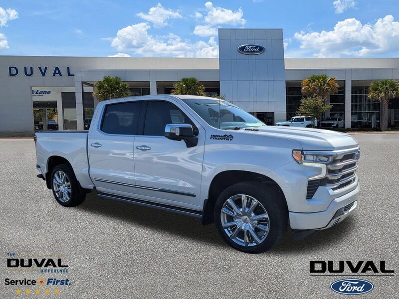 Used 2022 CHEVROLET SILVERADO 1500 HIGH COUNTRY in JACKSONVILLE, FLORIDA