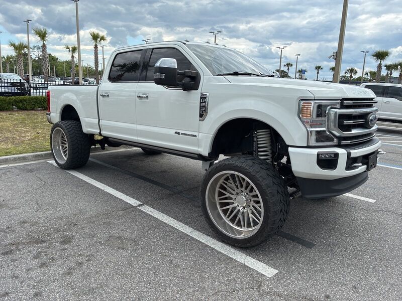 Used 2021 FORD F-250 PLATINUM in JACKSONVILLE, FLORIDA
