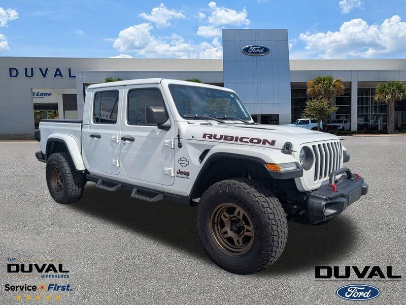 Used 2020 JEEP GLADIATOR RUBICON in JACKSONVILLE, FLORIDA