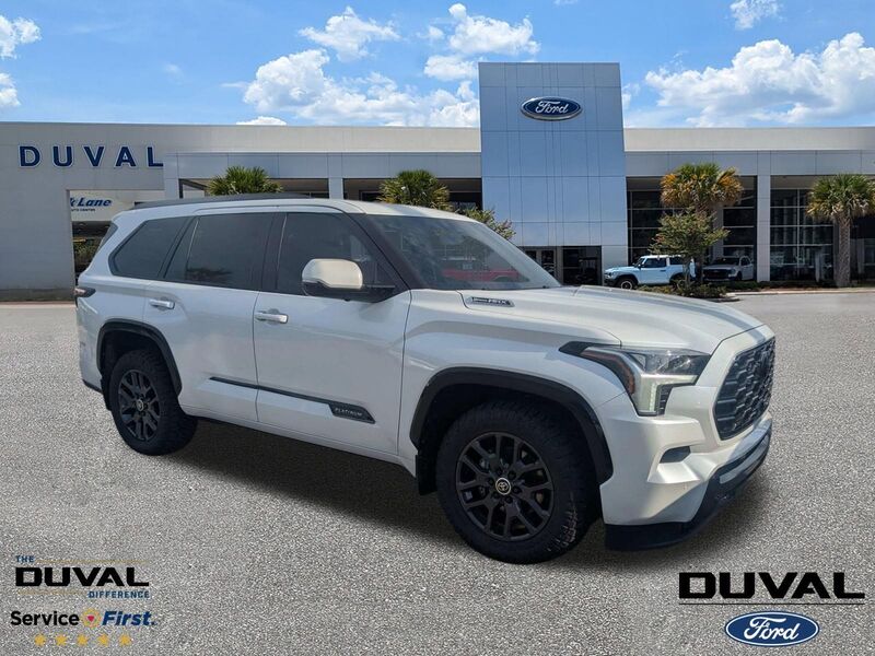 Used 2024 TOYOTA SEQUOIA PLATINUM in JACKSONVILLE, FLORIDA