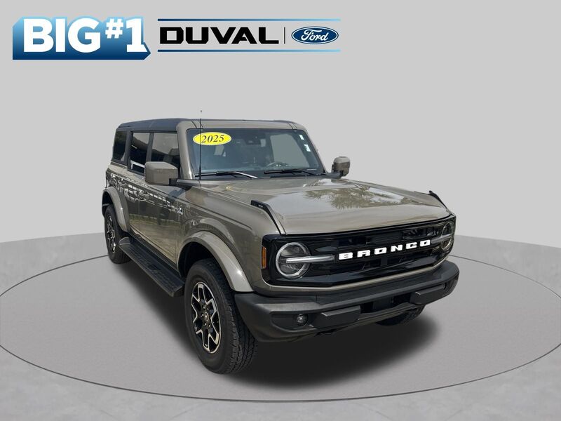 Used 2025 FORD BRONCO OUTER BANKS in JACKSONVILLE, FLORIDA