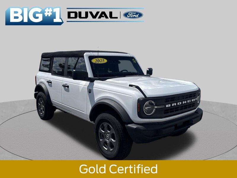 Used 2025 FORD BRONCO BIG BEND in JACKSONVILLE, FLORIDA