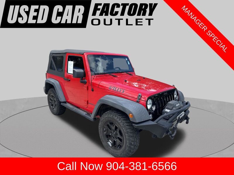 Used 2016 JEEP WRANGLER SPORT in JACKSONVILLE, FLORIDA
