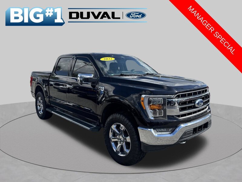 Used 2022 FORD F-150 LARIAT in JACKSONVILLE, FLORIDA