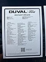Used 2024 FORD F-150 LARIAT in JACKSONVILLE, FLORIDA (Photo 12)