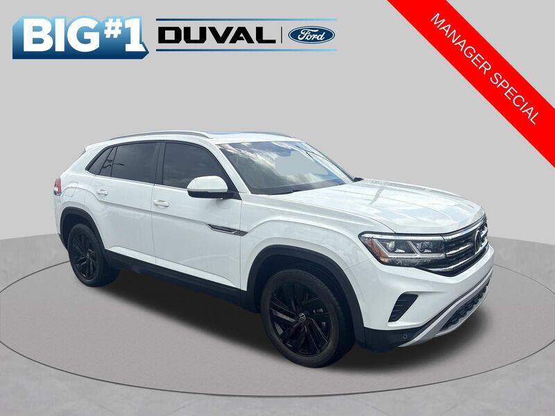 Used 2022 Volkswagen Atlas Cross Sport 3.6L V6 SE W/TECHNOLOGY in JACKSONVILLE, FLORIDA