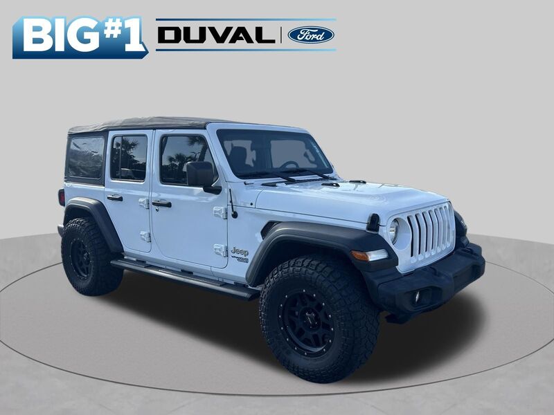 Used 2018 JEEP WRANGLER UNLIMITED SPORT S in JACKSONVILLE, FLORIDA
