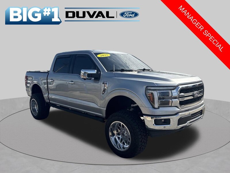 Used 2025 FORD F-150 LARIAT in JACKSONVILLE, FLORIDA