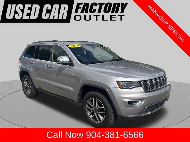 Used 2019 JEEP GRAND CHEROKEE LIMITED in JACKSONVILLE, FLORIDA
