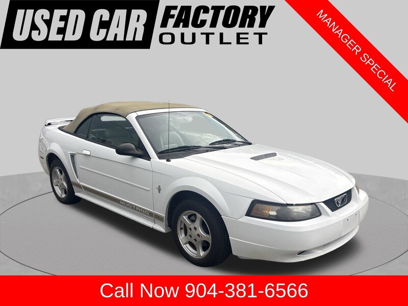 Used 2002 FORD MUSTANG V6 in JACKSONVILLE, FLORIDA