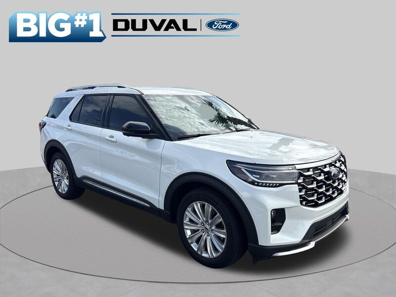 Used 2025 FORD EXPLORER PLATINUM in JACKSONVILLE, FLORIDA