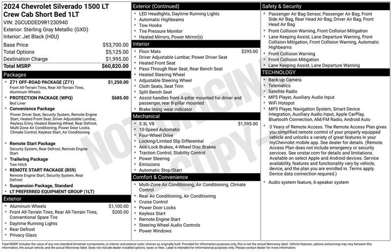 Used 2024 CHEVROLET SILVERADO 1500 LT in JACKSONVILLE, FLORIDA