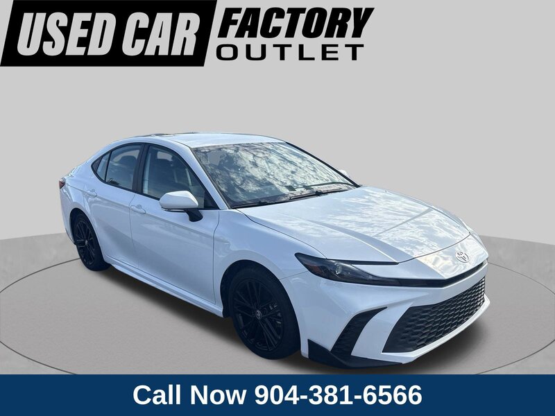 Used 2025 TOYOTA CAMRY XSE in JACKSONVILLE, FLORIDA