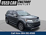 Used 2017 FORD EXPLORER PLATINUM in JACKSONVILLE, FLORIDA (Photo 1)