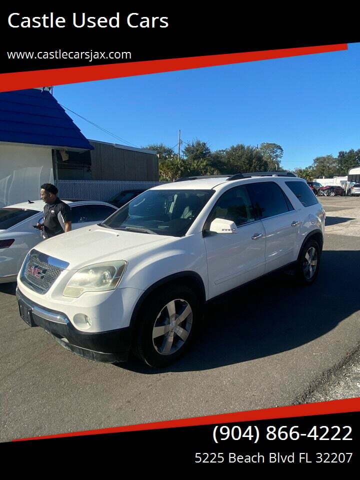 Used 2011 GMC ACADIA SLT 2 4DR SUV in JACKSONVILLE, FLORIDA