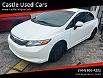 Used 2012 Honda Civic LX 4DR SEDAN 5A in JACKSONVILLE, FLORIDA (Photo 1)
