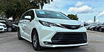 Used 2021 TOYOTA SIENNA XLE in HOLLYWOOD, FLORIDA