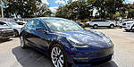 Used 2018 TESLA MODEL 3 LONG RANGE BATTERY in HOLLYWOOD, FLORIDA