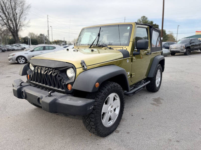 Used 2007 JEEP WRANGLER X 4X4 2DR SUV in GARNER , NORTH CAROLINA