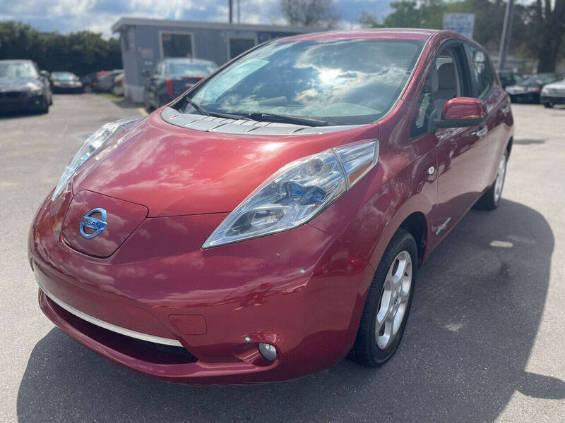 Used 2012 NISSAN LEAF SV 4DR HATCHBACK in GARNER , NORTH CAROLINA