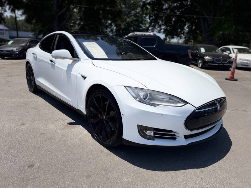 Used 2015 TESLA MODEL S P85D AWD 4DR LIFTBACK in GARNER , NORTH CAROLINA