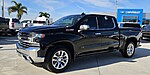Used 2019 CHEVROLET SILVERADO 1500 4WD CREW CAB 147" LTZ in AVON PARK, FLORIDA
