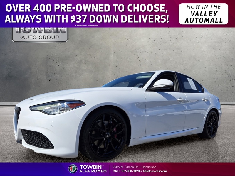 Used 2018 ALFA ROMEO GIULIA TI SPORT RWD in HENDERSON, NEVADA