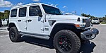 Used 2018 JEEP WRANGLER UNLIMITED SAHARA 4X4 in FORT PIERCE, FLORIDA