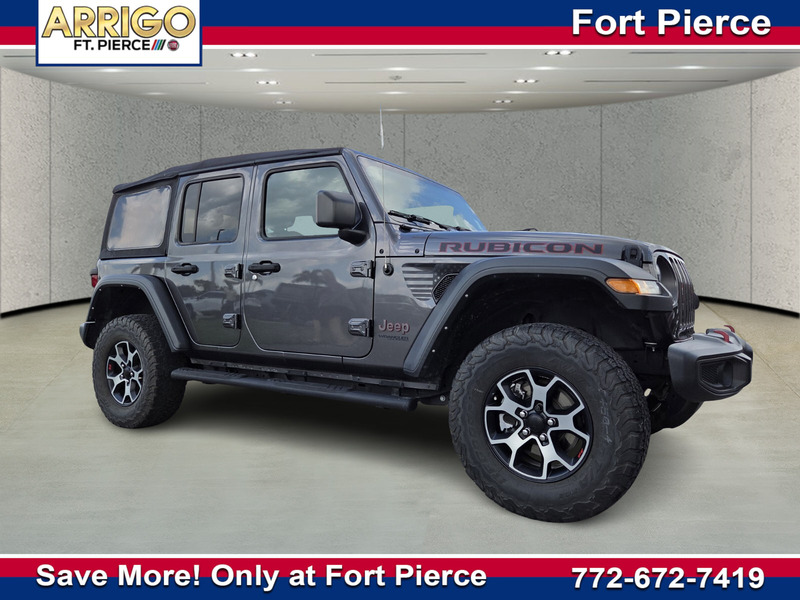 Used 2022 JEEP WRANGLER UNLIMITED RUBICON 4X4 in FORT PIERCE, FLORIDA