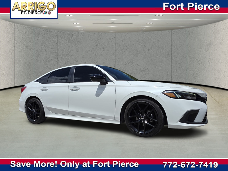 Used 2024 Honda Civic SPORT CVT in FORT PIERCE, FLORIDA