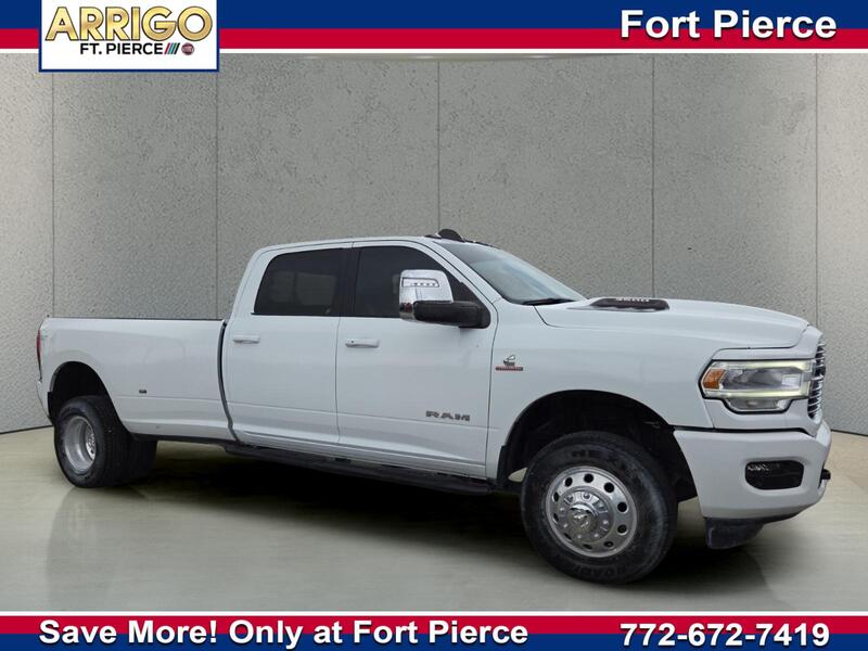 Used 2024 RAM 3500 LARAMIE 4X4 CREW CAB 8' BOX in FORT PIERCE, FLORIDA