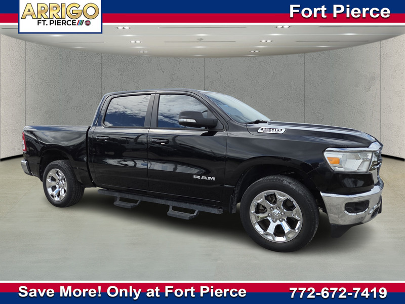 Used 2021 RAM 1500 BIG HORN 4X4 CREW CAB 5'7