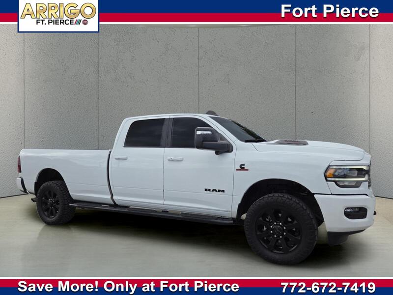 Used 2024 RAM 3500 LARAMIE 4X4 CREW CAB 8' BOX in FORT PIERCE, FLORIDA