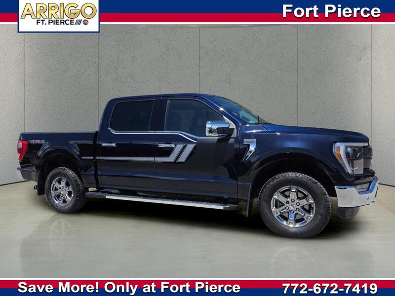 Used 2022 FORD F-150 LARIAT 4WD SUPERCREW 5.5' BOX in FORT PIERCE, FLORIDA