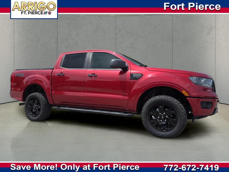 Used 2021 FORD RANGER XLT 4WD SUPERCREW 5' BOX in FORT PIERCE, FLORIDA