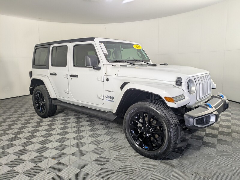 Used 2022 JEEP WRANGLER 4XE UNLIMITED SAHARA 4X4 in WEST PALM BEACH, FLORIDA