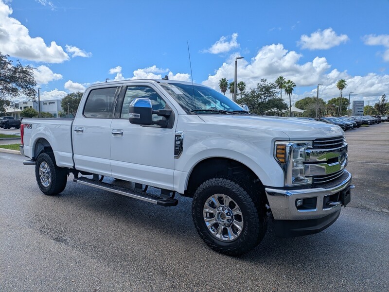 Used 2019 FORD F-250 LARIAT 4WD CREW CAB 6.75' BOX in WEST PALM BEACH, FLORIDA