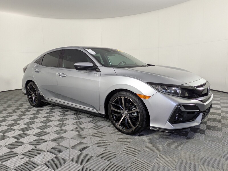 Used 2021 Honda Civic Hatchback SPORT CVT in WEST PALM BEACH, FLORIDA