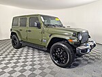 Used 2022 JEEP WRANGLER 4XE UNLIMITED SAHARA 4X4 in WEST PALM BEACH, FLORIDA (Photo 1)