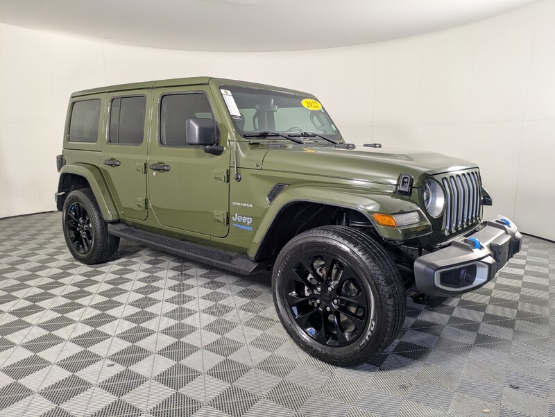 Used 2022 JEEP WRANGLER 4XE UNLIMITED SAHARA 4X4 in WEST PALM BEACH, FLORIDA