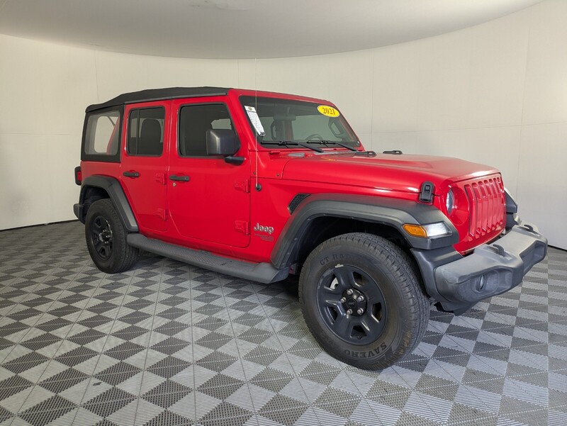 Used 2021 JEEP WRANGLER UNLIMITED SPORT 4X4 in WEST PALM BEACH, FLORIDA