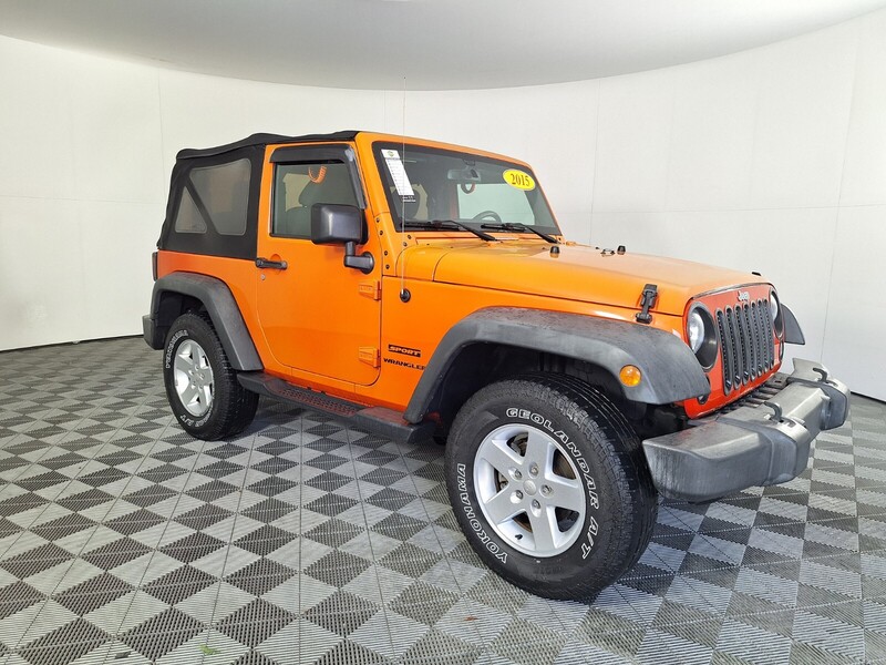Used 2015 JEEP WRANGLER 4WD 2DR SPORT in WEST PALM BEACH, FLORIDA