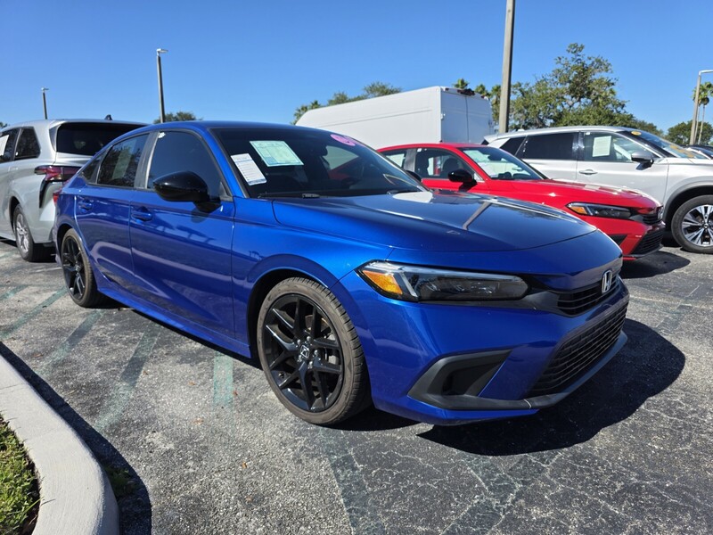 Used 2022 Honda Civic SPORT in WEST PALM BEACH, FLORIDA