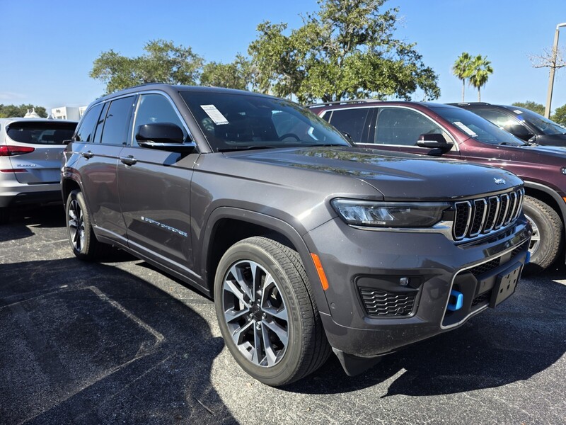 Used 2023 JEEP GRAND CHEROKEE OVERLAND 4XE in WEST PALM BEACH, FLORIDA